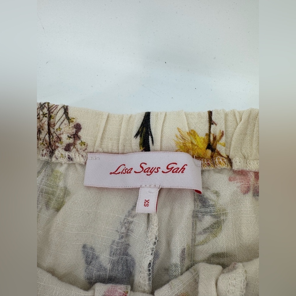 Lisa Says Gah Andie Women Linen Blend Shorts - Picture 3 of 7